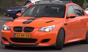 E60 BMW M5 with Eisenmann Race Exhaust Sounds Extreme