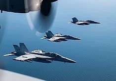 EA-18G Growlers Make Rare Group Appearance as the Ultimate Jamming Platforms