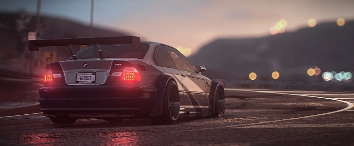 Screenshot made in Need for Speed, one of the more recent releases of the franchise
