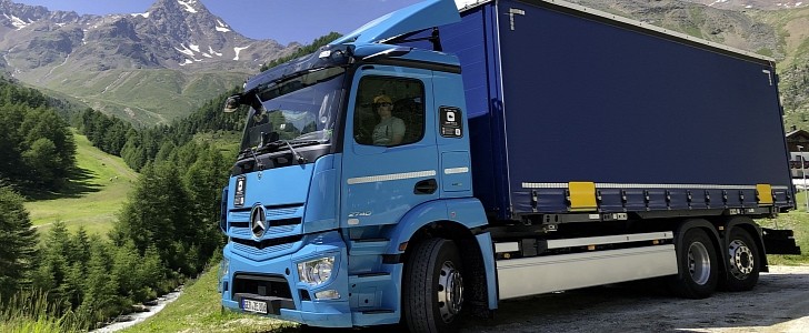 Mercedes-Benz eActros electric truck