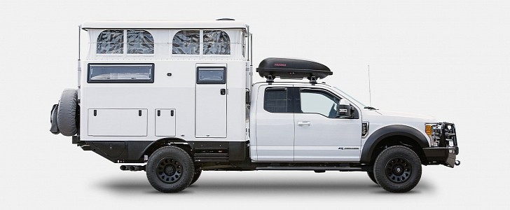 Earth Cruiser EXD is an Expedition Camper Small Enough for a 1-ton Truck