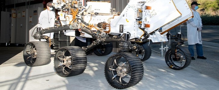 Earthly twin of NASA's Perseverance Mars rover