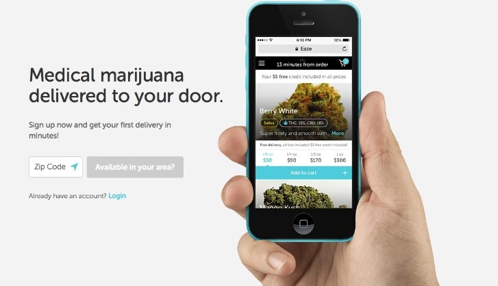 Ease Is the Uber Ap for Legal Marijuana Deliveries
