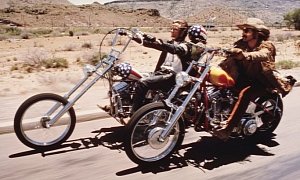 Easy Rider Rally Staged to Honor Dennis Hopper