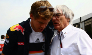 Ecclestone Fancies Father-In-Law Role for Vettel