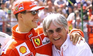 Ecclestone Hopes Ferrari Will Retain Schumacher Longer