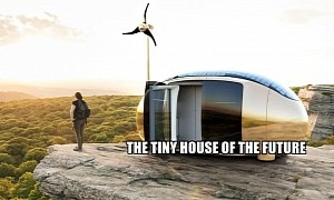 Ecocapsule NextGen: The Egg-Shaped Self-Sufficient Tiny Home You Can Take Wherever