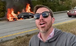 Ed Bolian Livestreams a Cadillac Burn to the Ground During The Lux Rally