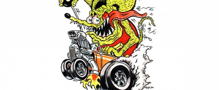 Rat Fink, Roth's most famous creation.