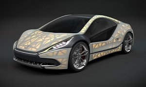 EDAG Preparing a Leaf-Inspired Sportscar for Geneva - Light Cocoon