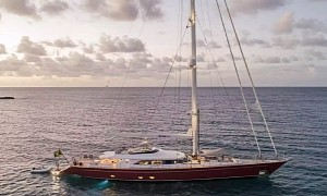 Eddie Jordan's Quiet, Luxury Sailing Superyacht Blush Is Up for Grabs
