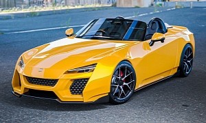Edgy Honda S2000 Roadster Comes Back From the Dead, Albeit Only Virtually