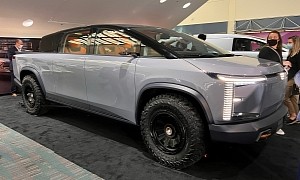 EdisonFuture EF1-T Electric Pickup Is Out for Cybertruck Blood in Los Angeles