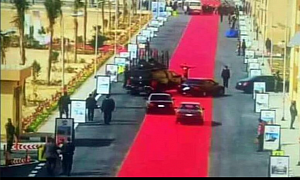 Egypt’s President Uses 2.5-Mile Red Carpet to Inaugurate Social Housing Project