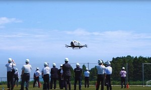 EHang's Air Taxi Flies Over Four Cities in Japan, Makes Multiple Breakthroughs