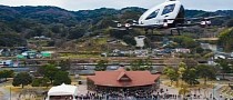 EHang’s Air Taxi Nails Autonomous Flight With Passengers on Board in Japan