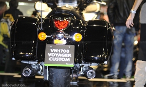 EICMA 2010: Kawasaki VN1700 Voyager Custom ABS <span>· Live Photos</span>