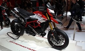 EICMA 2015: Ducati Renews Its Hypermotard Range with Increased Output