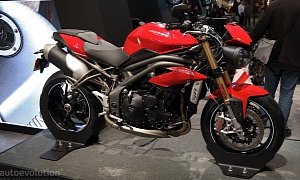EICMA 2015: Triumph Speed Triple Revised, Packing More Power, Better Mileage