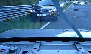 Eight-Car Nurburgring Crash Video Footage Released