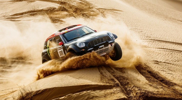 MINI ALL4 Racing Cars for the 2015 Dakar Rally