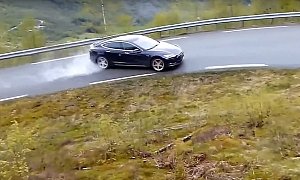 Eight Minutes of Tesla Model S Cars Drifting Is a True EV Redemption