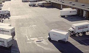 Einride T-Pod Self-Driving Truck Starts Its Runs on Public Road for DB Schenker