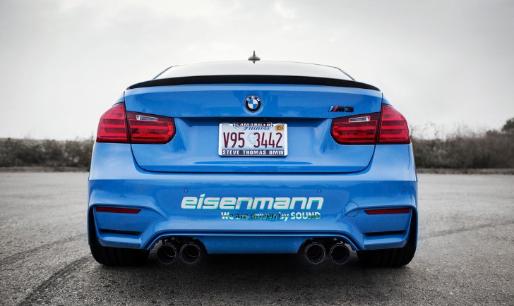 2015 BMW M3 with Eisenmann Exhaust
