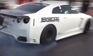 Ekanoo Racing Nissan GT-R T1 Sets New Quarter Mile World Record with 7.265s Pass