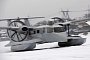 Ekranoplan Ground Effects Aircraft Used for Passenger Transportation in Remote Russia