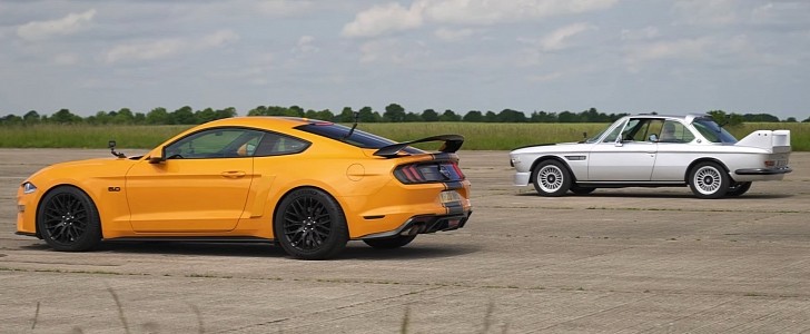 Ford Mustang GT vs. BMW 3.0 CSL