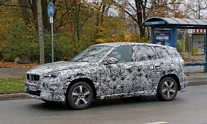 Electric BMW iX1 Spied Hiding Under Camouflage, 2022 Debut Expected