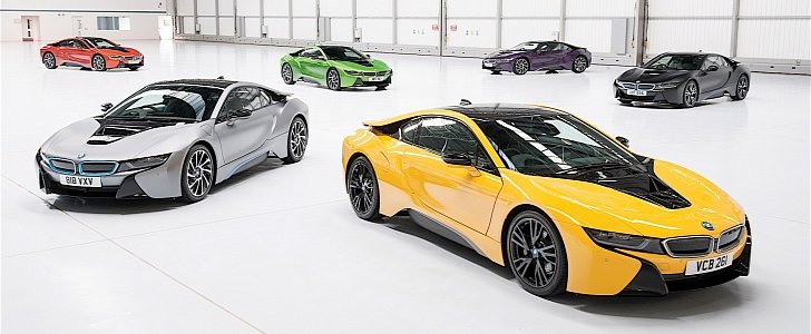 BMW Individual paint program for the i8