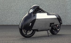 Electric Custom Motorcycle Gets Inspiration from iPhone, Porsche 356, Pokémon
