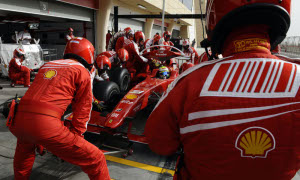 Electric Failure for Ferrari at Sakhir