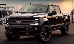 Electric Ford F-150 Rendered Based on Spyshots, Looks Clean