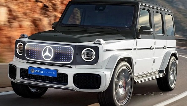 Electric G Class Goes By The Mercedes Eqg Name Will Boast Enormous
