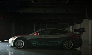 Electric GT Unveils the Tesla Model S Race Cars the New Championship Will Use