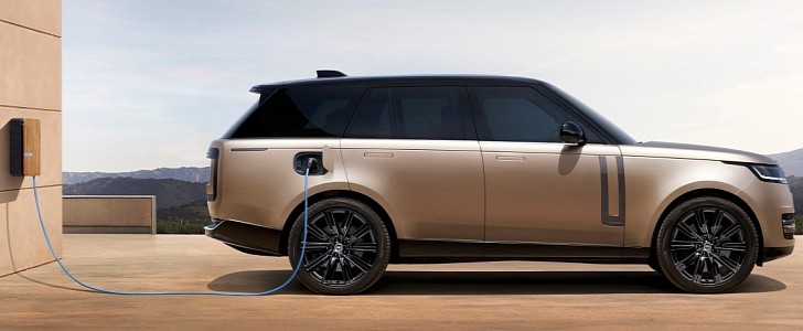 Charging Land Rover