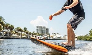 Electric Jet-Powered Surfboard Now Available, Priced from $9,900
