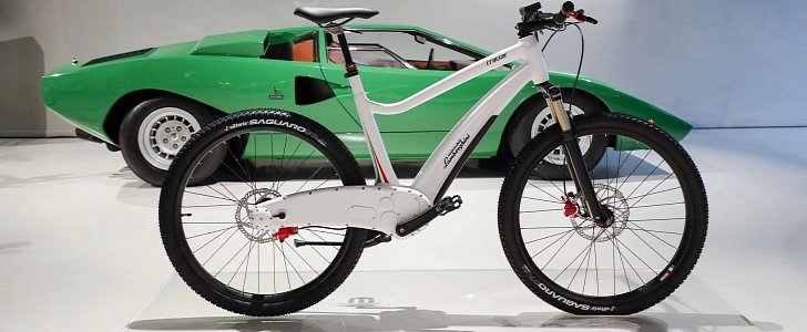 Electric Lamborghini bicycle