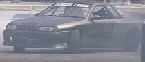 Electric Nissan Skyline R32 Tries to Drift at Goodwood, Things Go South
