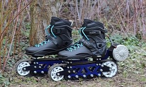 Electric Off-Road Rollerblades Look like a Ton of Fun