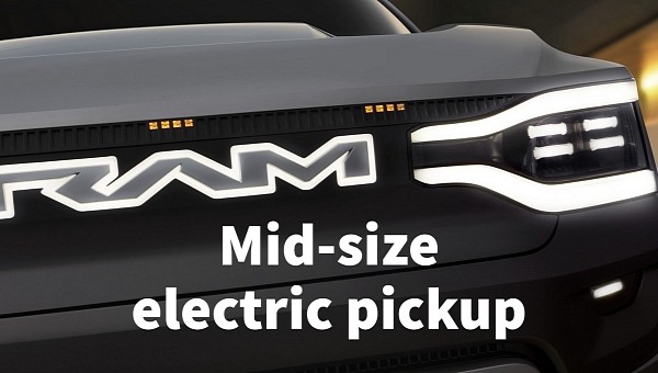 Ram prepares a mid-size electric pickup