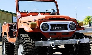 Electric Toyota Land Cruiser Breaks World Record by Driving 7 km Underwater