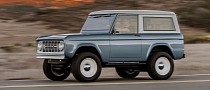 Electrified 1969 Ford Bronco Shows Up at CES 2023 to Prove Oldies Still Rock