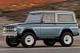 Electrified 1969 Ford Bronco Shows Up at CES 2023 to Prove Oldies Still Rock