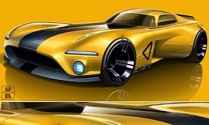 Electrified Dodge Viper Revival Looks Potent in Quick Rendering