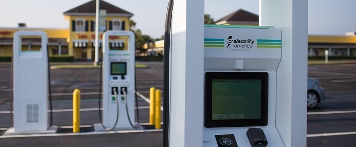 Electrify America partially shuts down its charging stations 