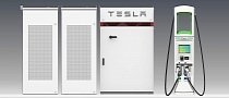 Electrify America Stations to Use Tesla Powerpack Battery Systems